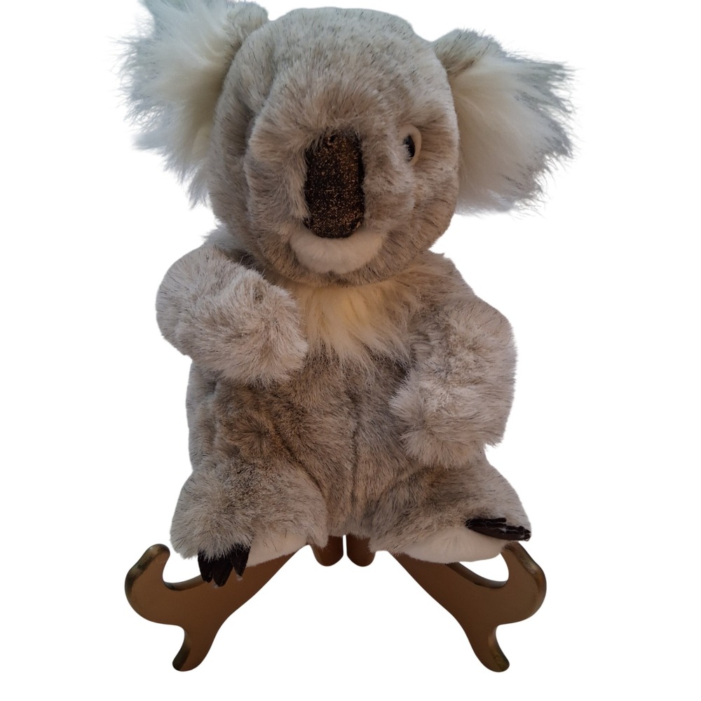Cascade Toy Koala Hand Puppet Kids  Grey Vintage Plush Toy